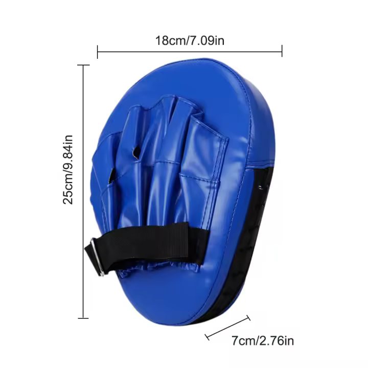 Bolsa curvada, equipo, bolsas de boxeo Focus para Taekwondo, tailandés, Karate, adultos, niños, entrenamiento de PU - 1