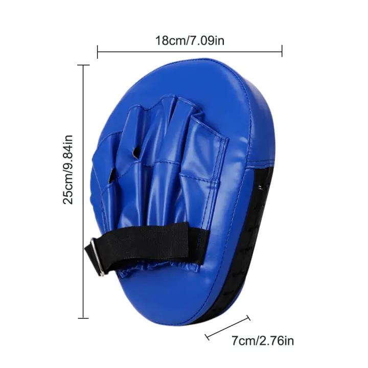 Bolsa curvada, equipo, bolsas de boxeo Focus para Taekwondo, tailandés, Karate, adultos, niños, entrenamiento de PU - 1