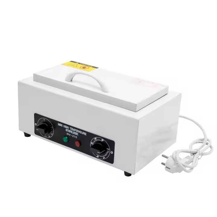 Salón de belleza esterilizador de calor seco portátil Autoclave herramientas para uñas dentales utensilios - 1