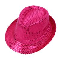 Sombrero De Jazz Británico Para Hombres Y Mujeres Sombrero De Bucket Con Lentejuelas Para Escenario Performance Navidad Fiesta Padres E Hijos Halloween - details 6