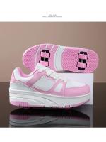Zapatos de Patinaje de Cuatro Ruedas para Niños y Niñas Deportes Casuales al Aire Libre Tobogán y Acolchado Estudiantes Escolares - details 14