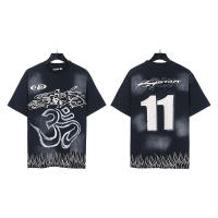 Camiseta Deportiva de Algodón Puro para Hombres Estilo Básico Casual de Verano con Impresión Adicional en la Parte Delantera - details 15