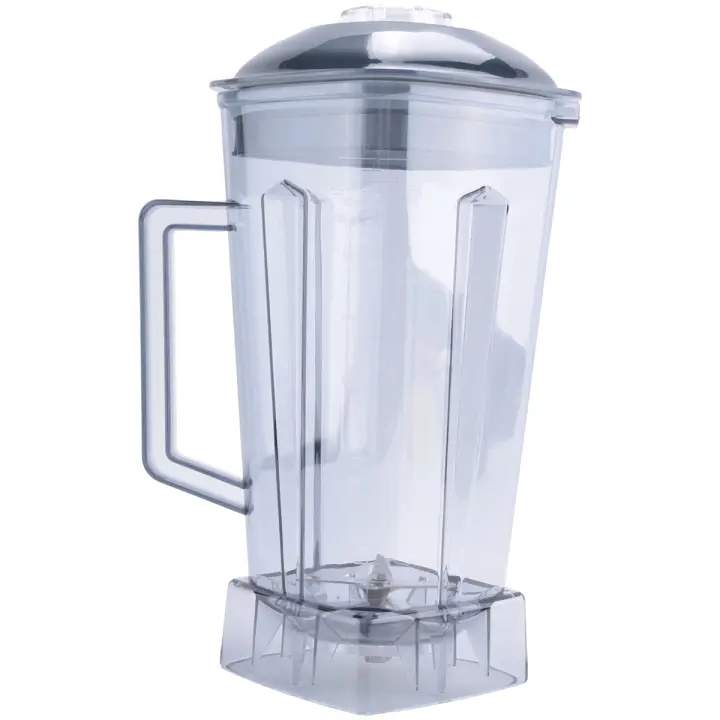 Jarra de repuesto para licuadora, pieza de repuesto transparente, capacidad de 2L, Compatible con SILVER CREST - 1