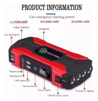 Arrancador De Batería De Coche Auto 10000Mah Portátil Pantalla - details 2