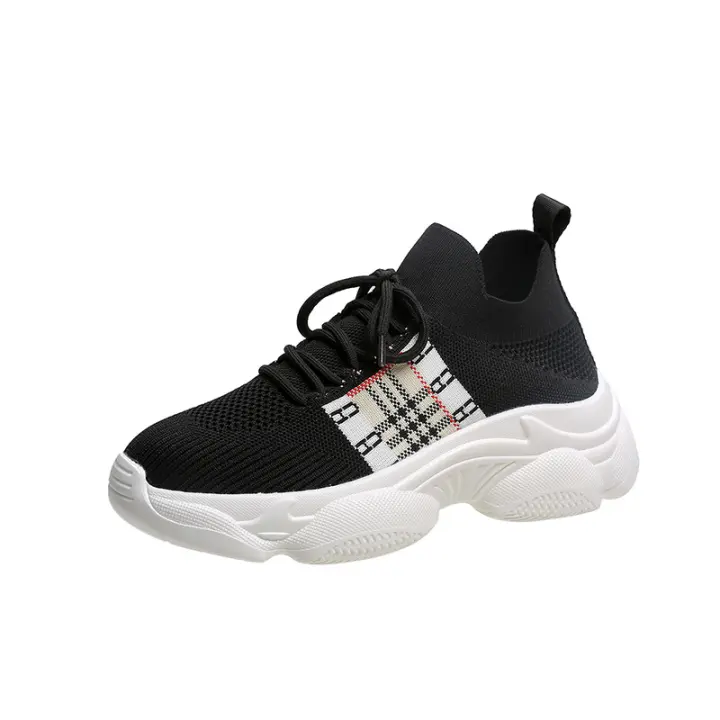 Zapatos deportivos informales con cordones para mujer, zapatillas cómodas para mujer - 1
