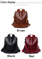 Mochila para mujer Bolsos de hombro antirrobo con capacidad - details 3