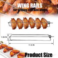 Nuevas Herramientas para Barbacoa al Aire Libre 3uds. Parrillas de Pollo ala, Asado, Barbacoa, Herramientas para Asar - details 1