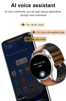 2024 Reloj inteligente para mujeres con pantalla táctil completa de 1,43 pulgadas -reloj de fitness avanzado con control de llamadas,mensajes y música,modo deportivo,clima,cronómetro,control de cámara,asistente de voz para iOS Android,Regalo de mujer - details 11