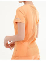 Camiseta deportiva de entrenamiento profesional de secado rápido, top delicado y transpirable, yoga de manga corta, innovadora - details 1