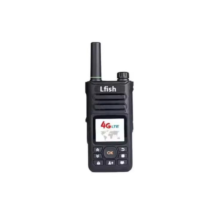 Walkie talkie de mano rojo 4G teléfono inteligente Android walkie talkie Zello en todo el país al aire libre GPS walkie talkie global - 1