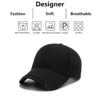 Gorras de béisbol Snapback con bordado de letras laterales unisex, sombreros casuales ajustables para primavera y otoño, sombrero protector solar - details 1