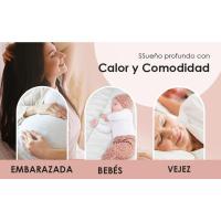 Protector Colchón Acolchado Reversible / Impermeable Ajustable, Microfibra, Transpirable, Funda para Colchon estira hasta 33 CM de Profundidad. Blanco Cama 90 105 135 150 CM Cuna 60x120 CM. Para Niños Adultos Ancianos Fácil Lavado. - details 1