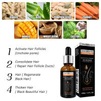 Care Essential Oil Growth Repair Esencia hidratante densa para cabello seco y encrespado - details 2