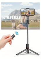 Trípode para Selfie Stick, Trípode Estable Reforzado y Selfie Stick Portátil Ampliable, con Control Remoto Inalámbrico y Soporte para Trípode, para Selfies en Grupo/Transmisión en Vivo/Grabación de Video, para iPhone, para Smartphones Android - details 9