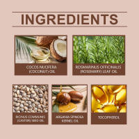Repara las puntas secas y encrespadas, mientras que el aceite esencial de romero nutre e hidrata el cuidado del cabello. - details 2