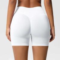 Pantalones cortos de gimnasio ajustados de estiramiento alto cómodos respirables deportivos de cintura para mujer, ropa deportiva para mujer para - details 4