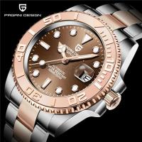 Reloj de lujo Premium para hombre, nuevo diseño PAGANI PD-1651 V3, cristal de zafiro mecánico, automático, NH35, acero inoxidable, 2024 - details 16