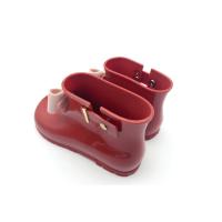 Versión Coreana De La Nueva Parte Inferior Suave Del Bebé Niños Arco Zapatos De Lluvia Niñas Jalea Baja Botas De Agua Linda Princesa Zapatos Botas Cortas - details 12