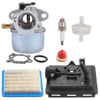 Carburador 799868 con Base de filtro de aire 496116 795259, Compatible con motores 124L02, 124T02, 124T05, 124T07 - details 0