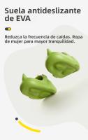 Fondo grueso cuello de serpiente zapatillas de dinosaurio cuello largo dragón hogar sandalias de dibujos animados - details 5