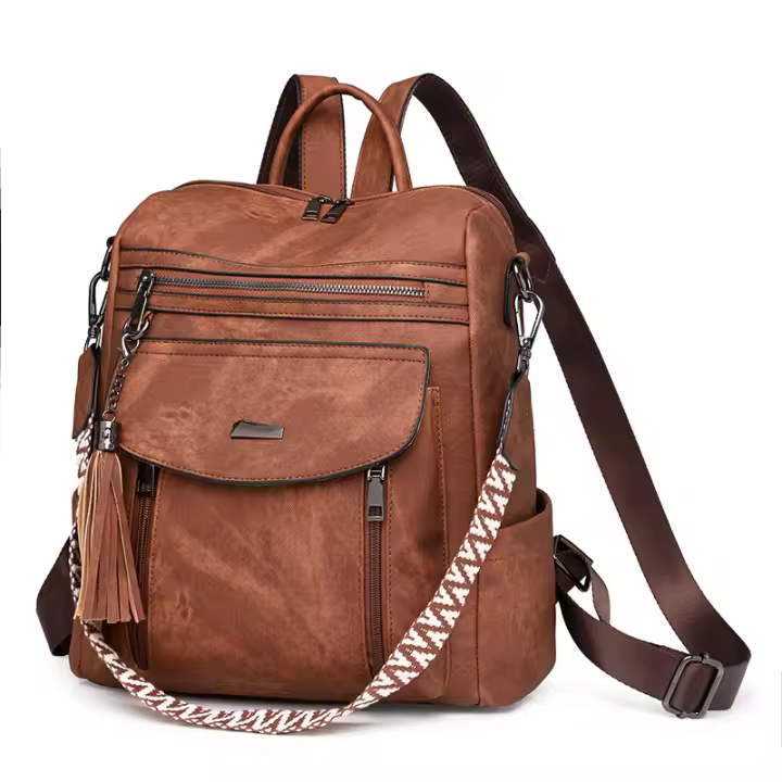 Bolso De Moda De Primavera, Mochila Multifunción Para Mujer - 1