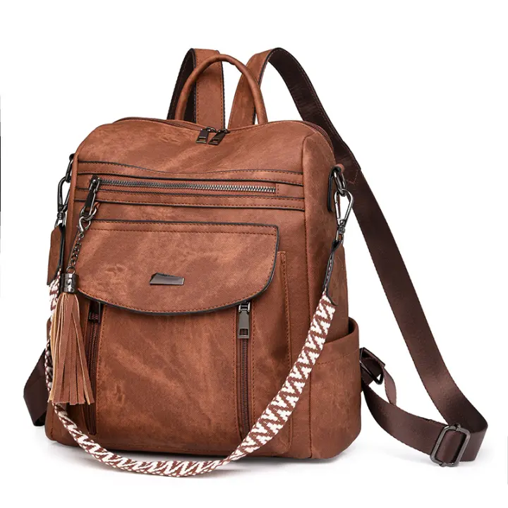 Bolso De Moda De Primavera, Mochila Multifunción Para Mujer - 1