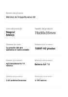 Mini Drone HD 4K Quadcopter aire libre clítoris control remoto avión juguetes - details 14