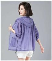 Chaquetas de mujer, abrigos, cortavientos, protección solar, chaqueta fina con cremallera, ropa de verano para mujer 2024 - details 4