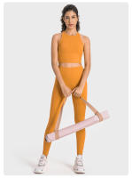 Sujetador Deportivo de Yoga para Mujeres SHINBENE de Nylon de Alta Gama con Diseño de Halter y Cuello en V para Fitness y Entrenamiento en el Gimnasio - details 10