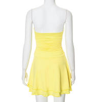 M23DS735 Vestido superior de color sólido plisado de cintura alta ajustado nuevo a la moda para mujer - details 47