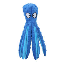 Juguete de peluche para mascotas, pulpo, perro, juguete interactivo, indestructible, resistente a mordeduras, sonido, cachorro, pulpo chirriante, sonajero para perros, suministros de juguetes - details 5