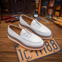 Zapatos de cuero vacuno puro de alta gama, cuero vacuno de primera capa, casuales, transpirables, suela suave - details 0