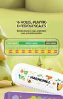 Juguetes de instrumentos musicales de armónica para niños, ayuda para la enseñanza de música, rompecabezas, Educación Temprana, guardería, principiantes, juego de fiesta para Padres - details 4