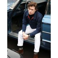 Chaqueta americana Harrington G9 pilot con cuello levantado para hombre, primavera 2024 - details 12