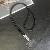 Cordón colgante con purpurina y diamantes de imitación para teléfono, cadena cruzada de estilo largo, cuerda para teléfono móvil, cadena de lujo antipérdida para teléfono móvil - details 14