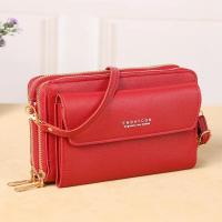 Bolso cruzado para mujer, bolso de hombro para teléfono móvil, bolso pequeño informal de doble capa - details 7