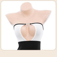 Falda Ropa Interior Ajustada Profunda V Revealing de Cintura Corta Cosplay Sexy para Mujeres - details 9