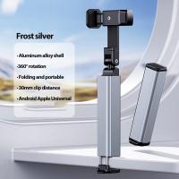 Soporte de teléfono móvil de aleación, soporte de teléfono portátil plegable y estirable, abrazadera de almacenamiento, soporte ajustable para teléfono - details 9