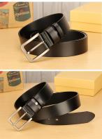 Cinturón con hebilla de Pin de aleación de PU para hombre, cinturones de ocio de negocios, cinturones negros de invierno para hombre - details 8