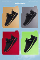 Nuevos zapatos deportivos para niños y niñas, zapatos antideslizantes para correr, zapatos Tenis informales de malla transpirable, zapatillas para caminar en la escuela para niños - details 3