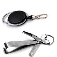 Herramienta afilada de acero inoxidable para atar nudos, cortaúñas de pesca con mosca, cortador de línea, anzuelo rápido, anudador de uñas - details 6
