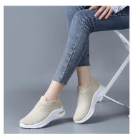 Cómodo casual con suelas suaves para mujer, calcetines de malla transpirable, zapatos deportivos ligeros de moda - details 15
