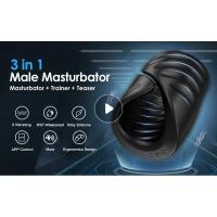 Empaque privado SEXY Masturbador Masculino Vibrador de Entrenamiento con Control por APP Strokers Entrenador de Glande Estimulador Juguetes Sexuales para Hombres. - details 0