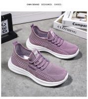 Nueva versión coreana casual, zapatos de suela suave, malla transpirable, zapatos de plataforma para mujer de moda. - details 18
