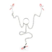 Clips de Leche de Acero Inoxidable Leten Estilo Mariposa para Parejas Clips de Pezón Sensuales - details 8