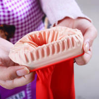 Herramientas Limpieza roja Lavado Lavar platos Guantes para el hogar Guantes de látex Cocina Manga larga - details 0