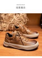 Cuero de vaca versátil deportes cálidos zapatos casuales hombres - details 8