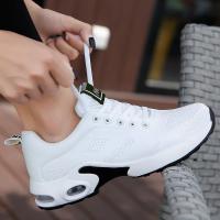 Zapatos Deportivos transpirables para mujer, zapatillas suaves para caminar, informales, cómodas, color blanco - details 4