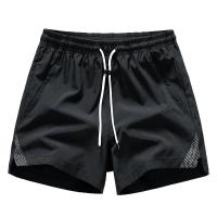 Pantalones cortos de nailon para hombre, Shorts deportivos de secado rápido para entrenamiento, correr, gimnasio, talla grande - details 9