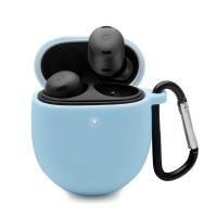 Silicone Pro, auricular diseñado para Google Pixel Buds Pro 2022, estuche con llavero - details 0